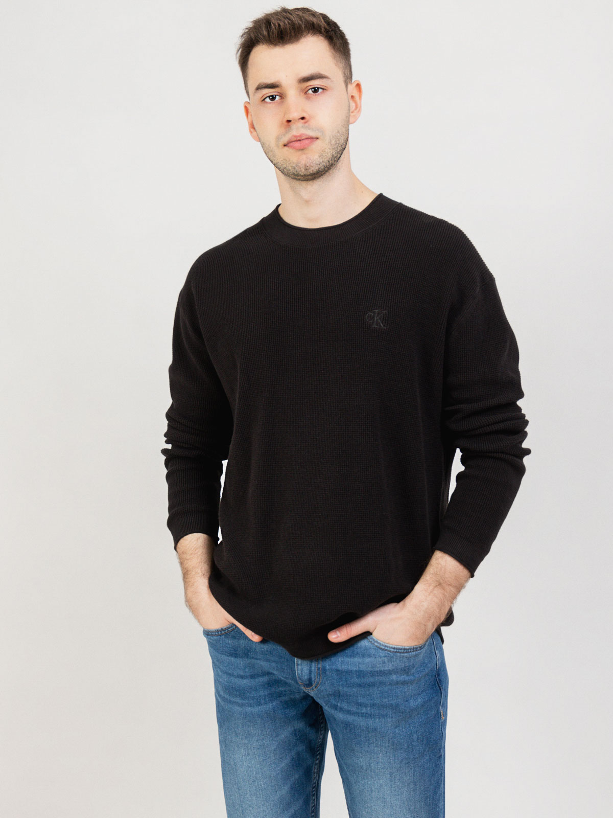 Sweter męski Calvin Klein J30J318184-BEH 