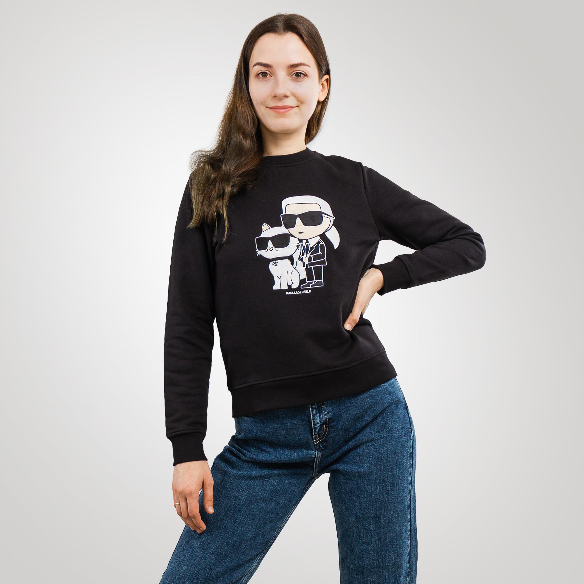 Bluza damska Karl Lagerfeld Ikonik 2.0