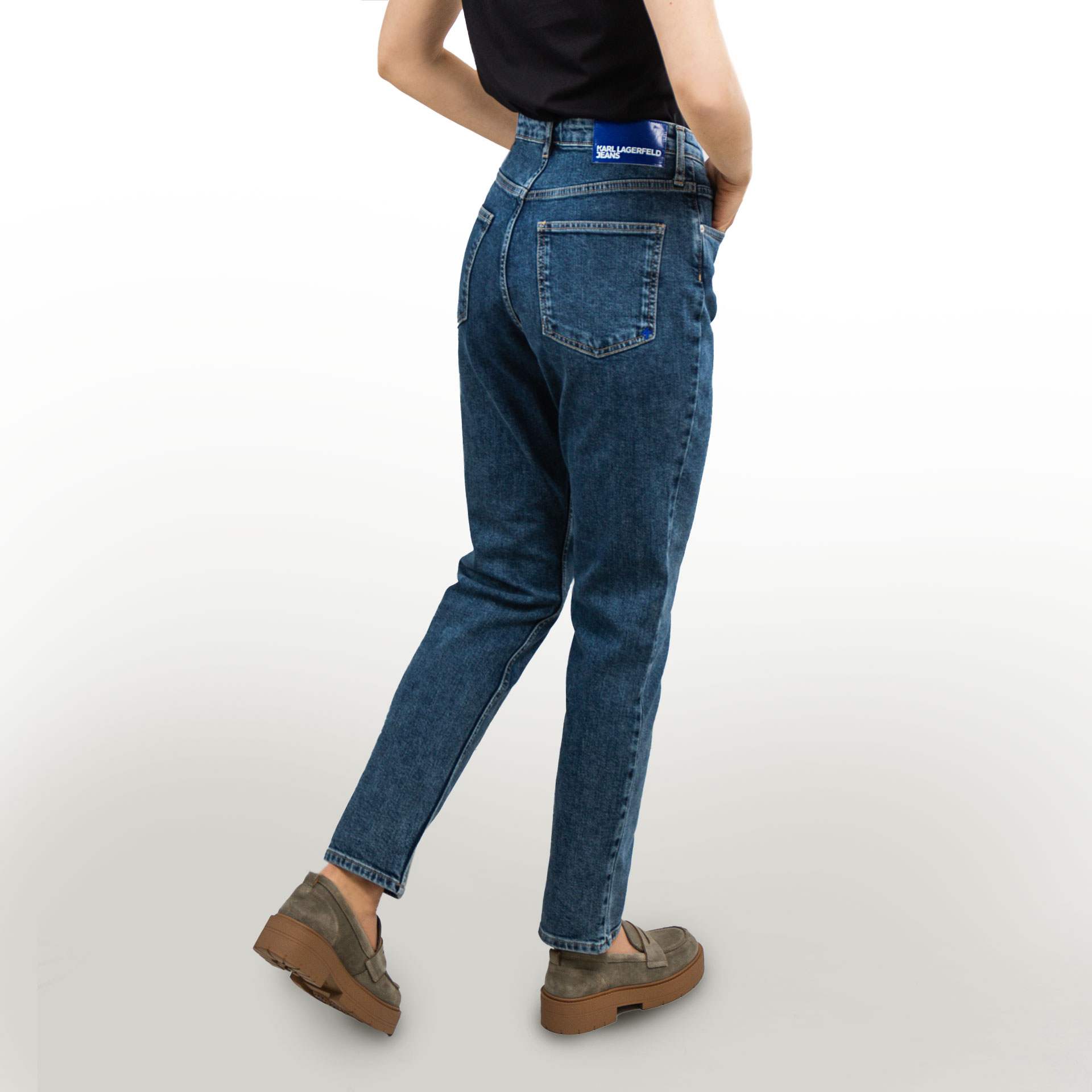 Spodnie jeansowe damskie Karl Lagerfeld 