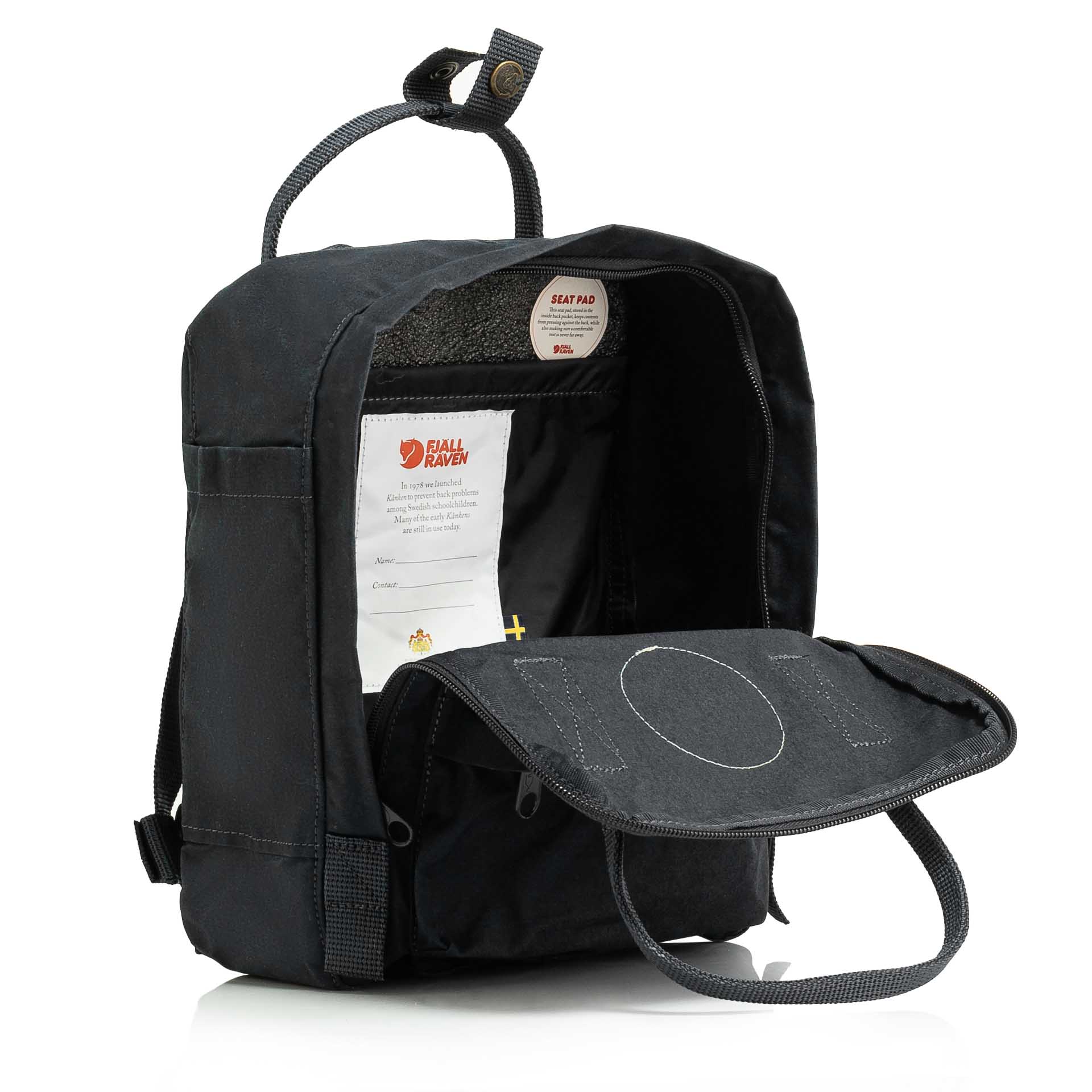 Plecak Fjallraven Kanken Mini Black 