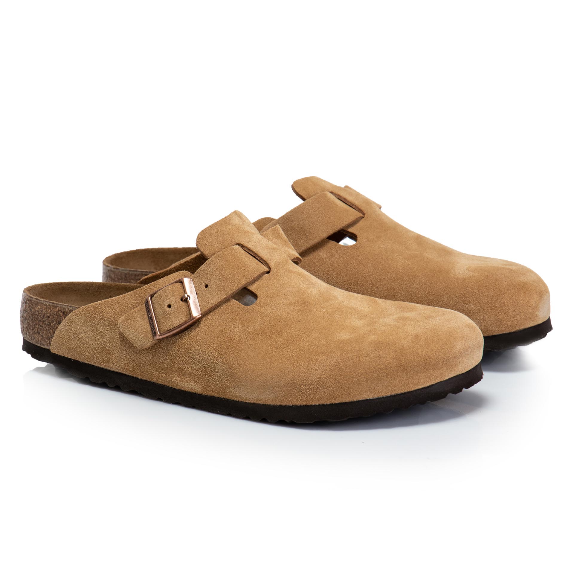 Klapki Birkenstock Boston BS Latte Cream