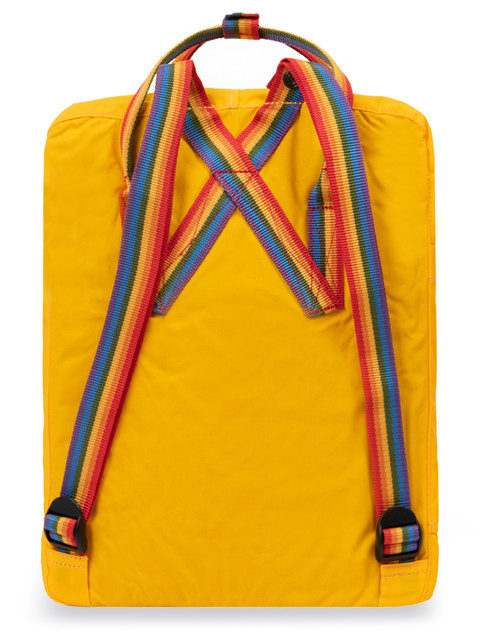 Plecak Kanken Rainbow Warm Yellow-Rainbow Pattern 