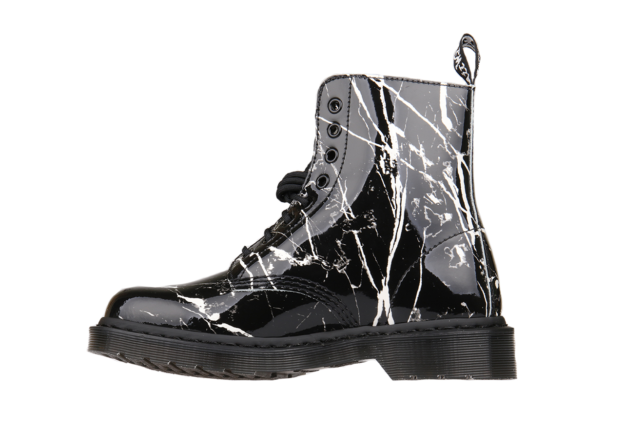 Buty Dr. Martens Pascal Black Patent Marble