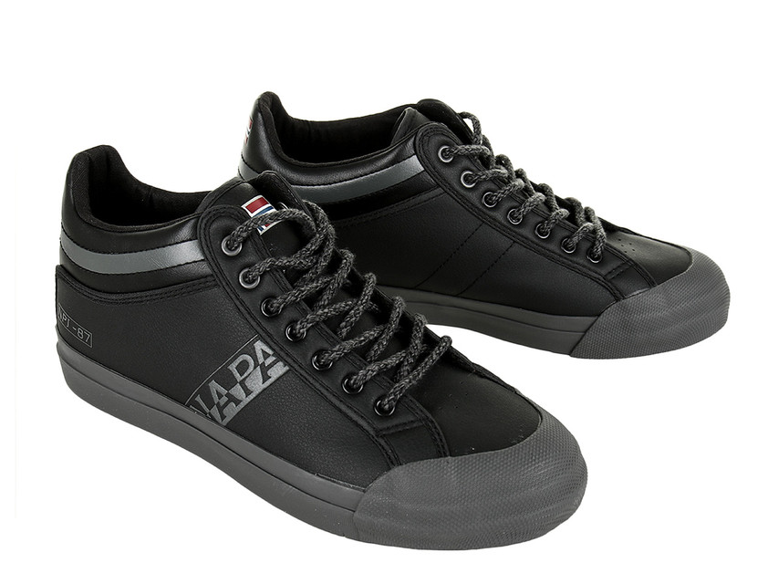 Sneakersy Napapijri Trick Black NA4DWR-041