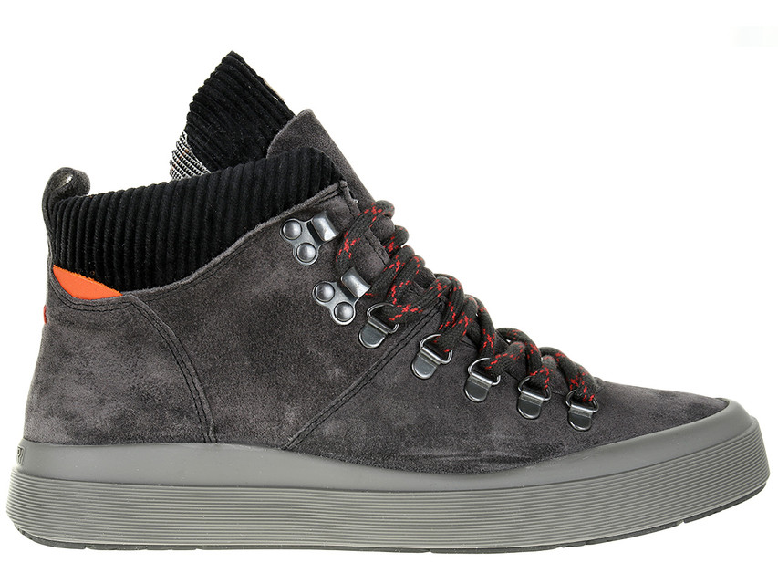 Sneakersy Napapijri Mid Grey Castelrock NA4DZF-H90