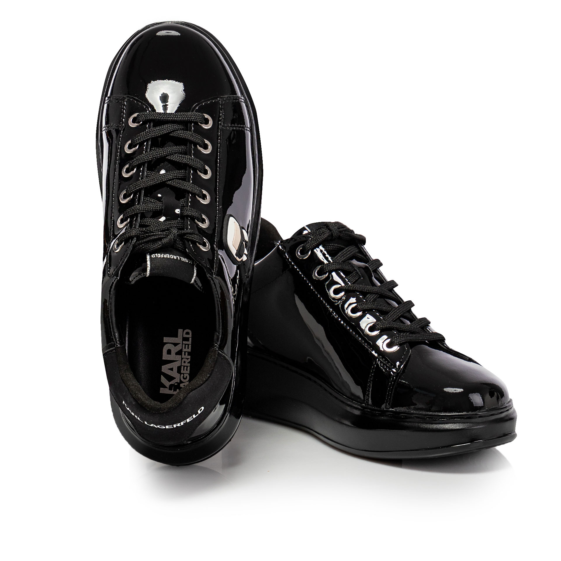 Sneakersy damskie Karl Lagerfeld Kapri Ikon ShineLo 