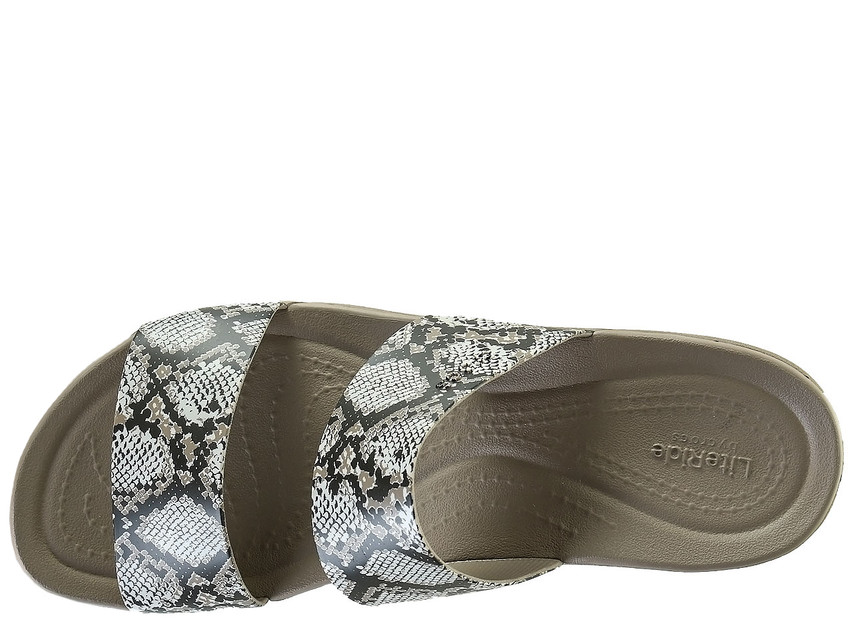 Sandały Crocs Brooklyn Mid Wedge 206219-93T
