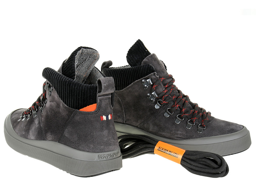 Sneakersy Napapijri Mid Grey Castelrock NA4DZF-H90