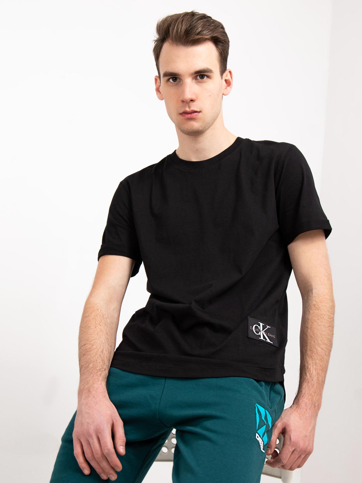 Koszulka męska Calvin Klein  J30J315319-BAE XL