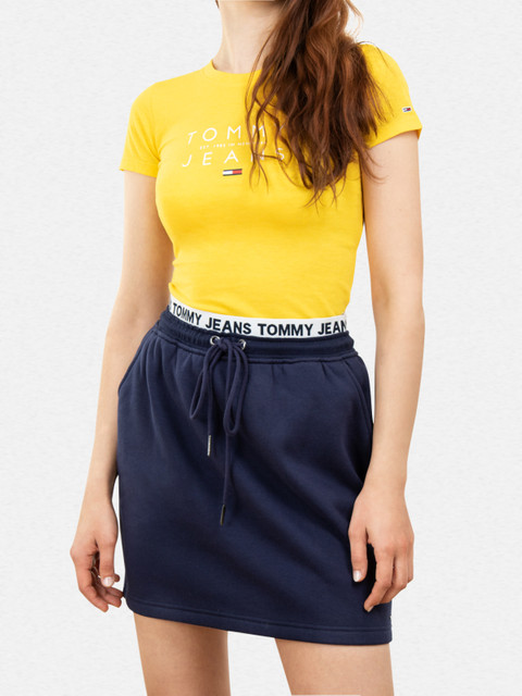 Koszulka damska Tommy Hilfiger DW0DW08470-ZGQ XS