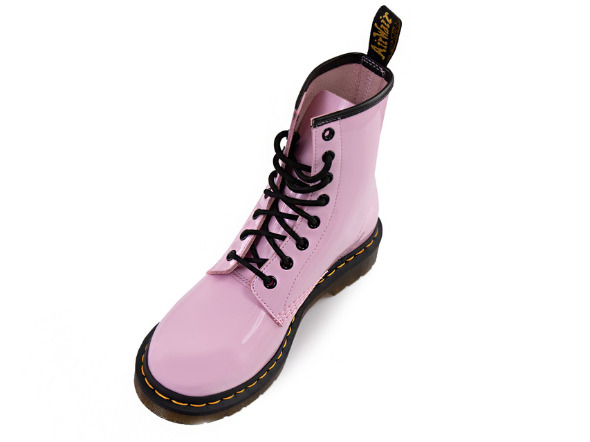 Glany Dr. Martens Pale Pink Patent Lamper 26425322-1460