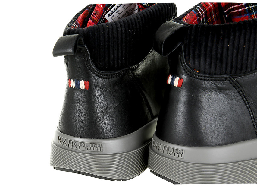 Sneakersy Napapijri Mid Black NA4DZI-041 45