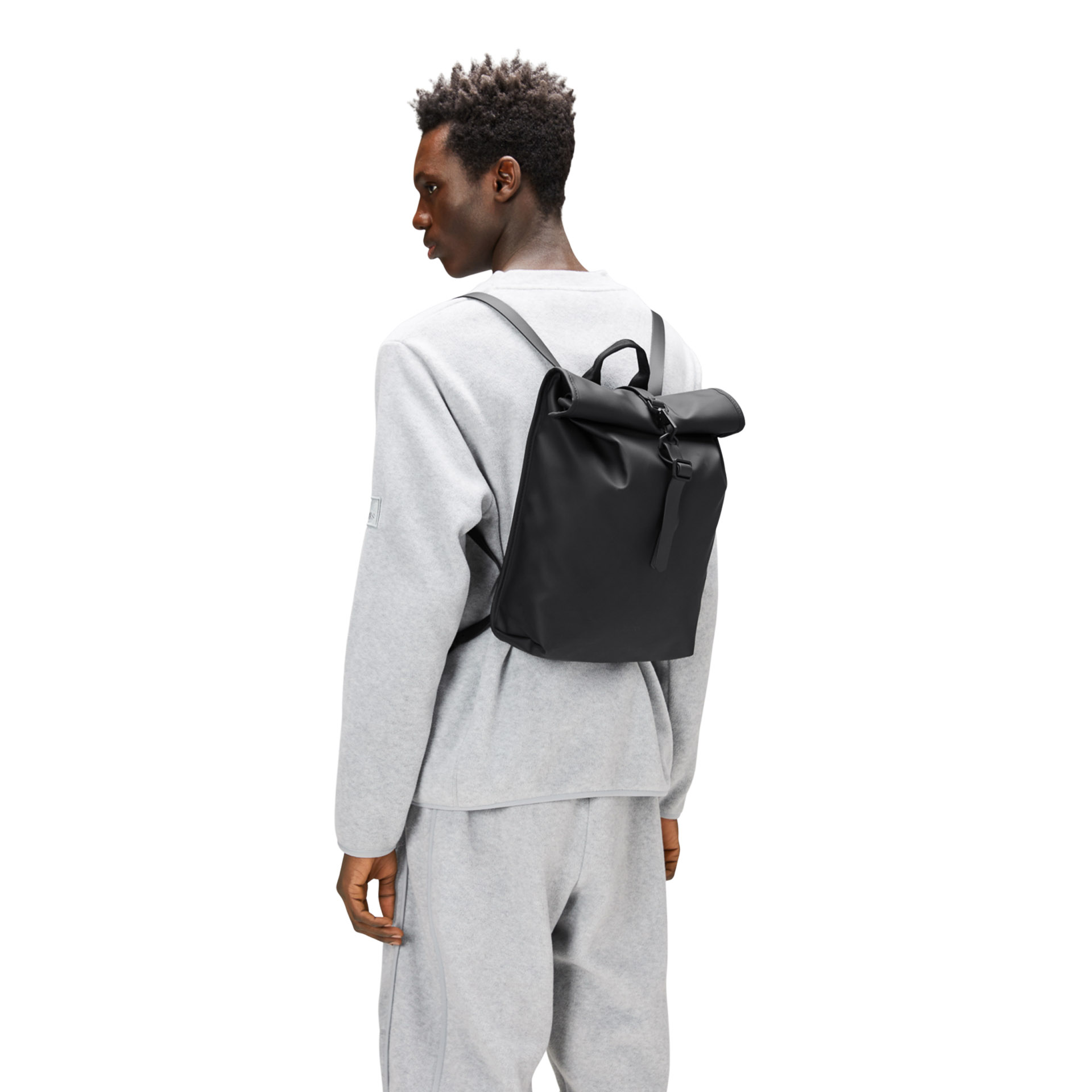 Plecak Rains Rolltop Mini Black