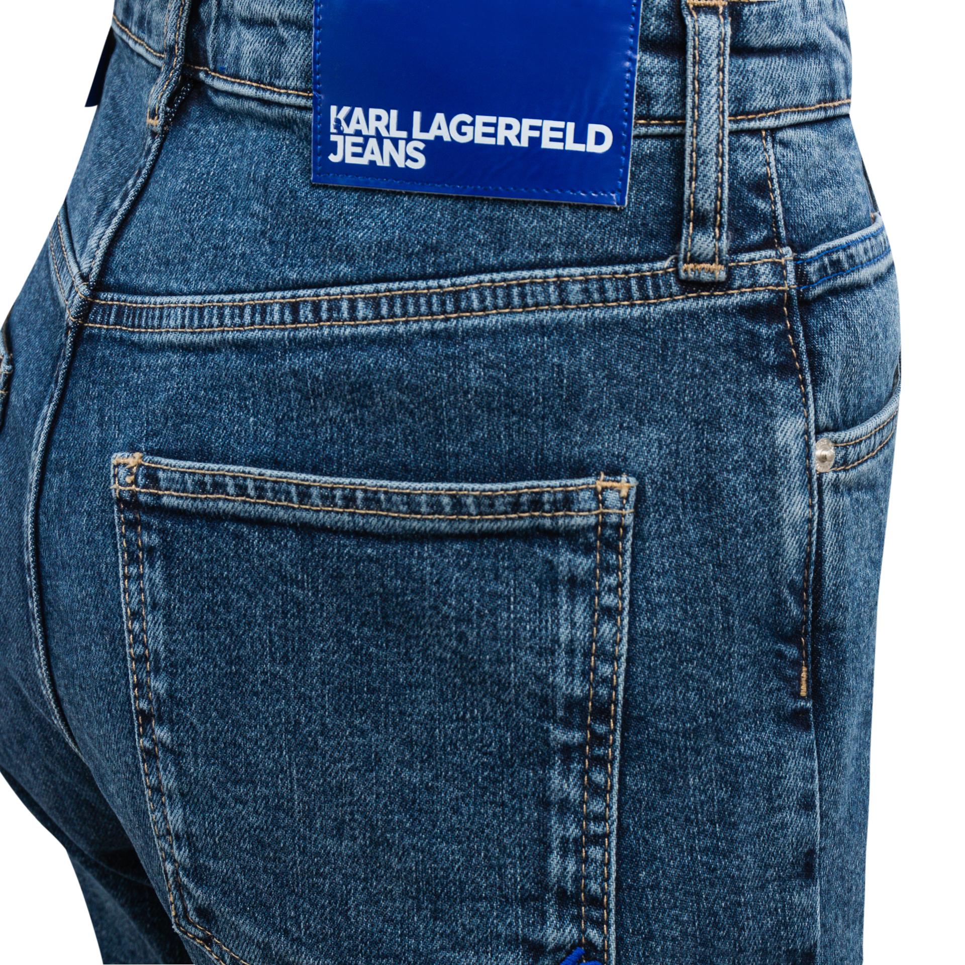 Spodnie jeansowe damskie Karl Lagerfeld 