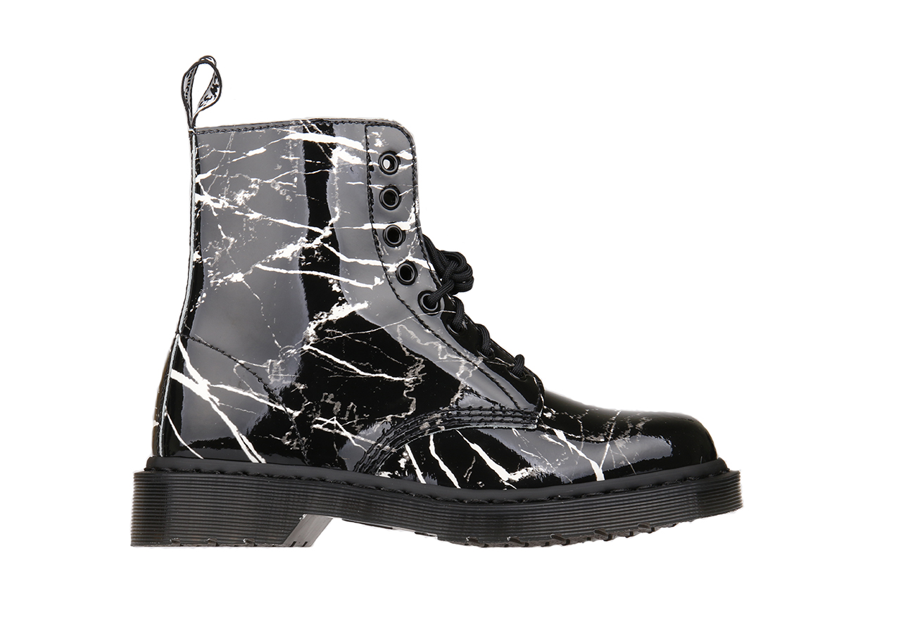 Buty Dr. Martens Pascal Black Patent Marble