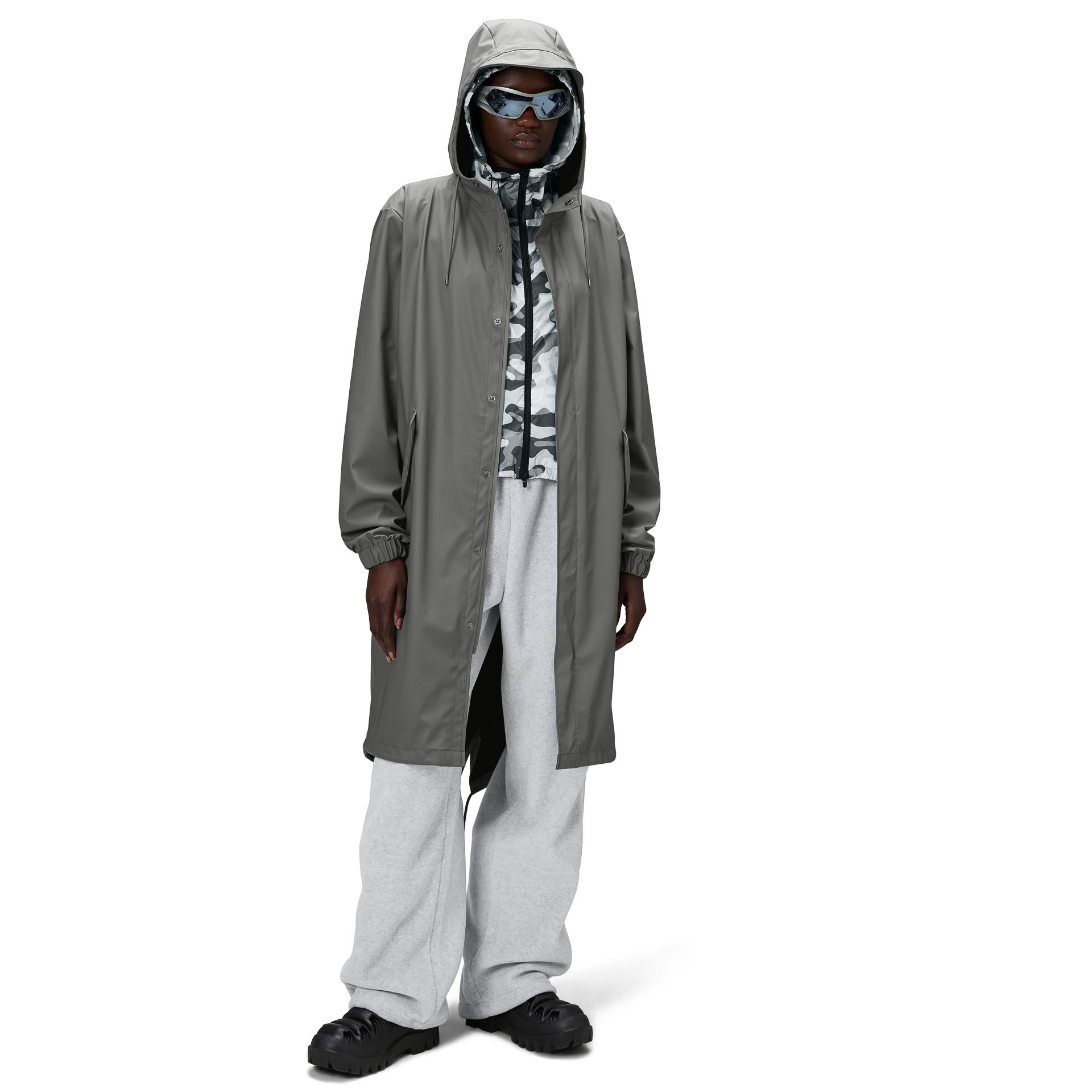 Kurtka unisex Rains Grey 