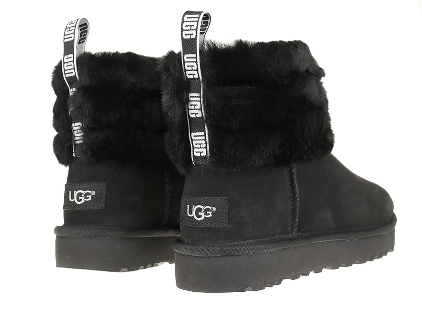 Buty UGG Fluff Mini Quilted 1098533-BLK