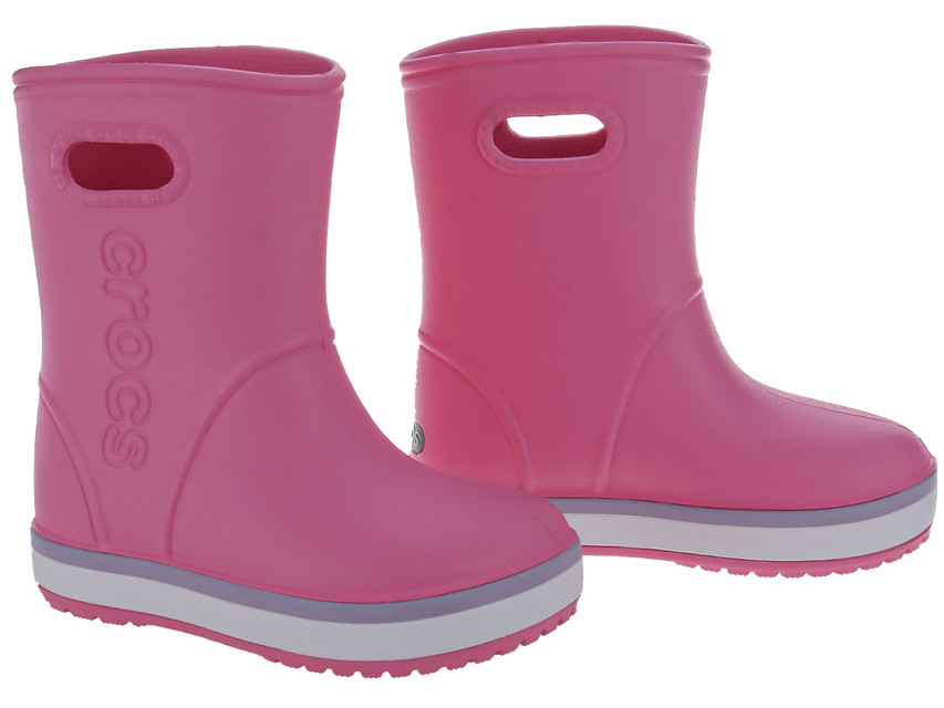 Kalosze Crocs Crocband Rain Boot Kids 205827-6QM