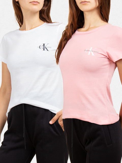 Koszulki damskie Calvin Klein 2pak J20J214364-TIV XL