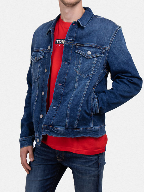 Kurtka jeansowa męska Calvin Klein J30J319049-1A4 S