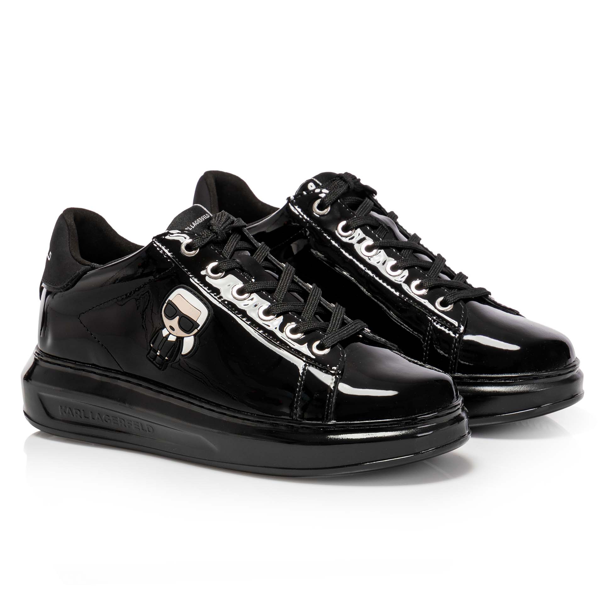 Sneakersy damskie Karl Lagerfeld Kapri Ikon ShineLo 
