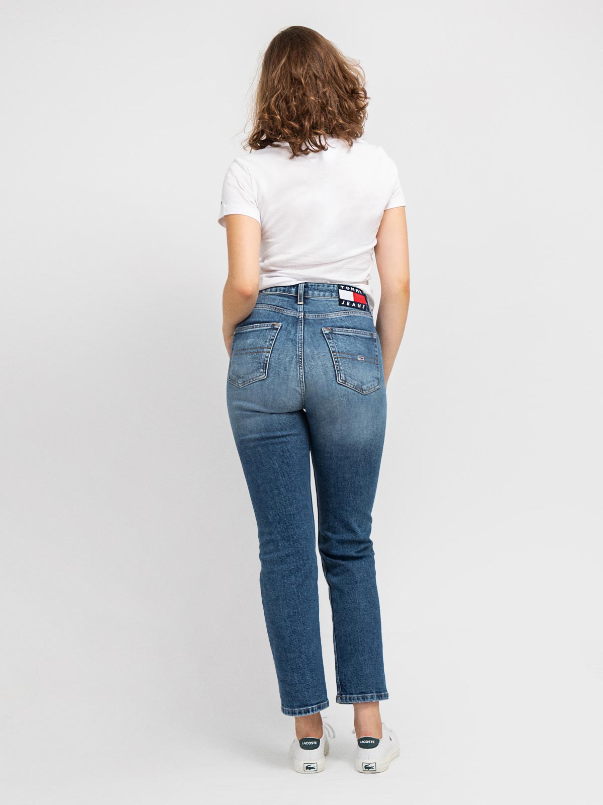 Spodnie jeansowe damskie Tommy Hilfiger DW0DW09011-1AA