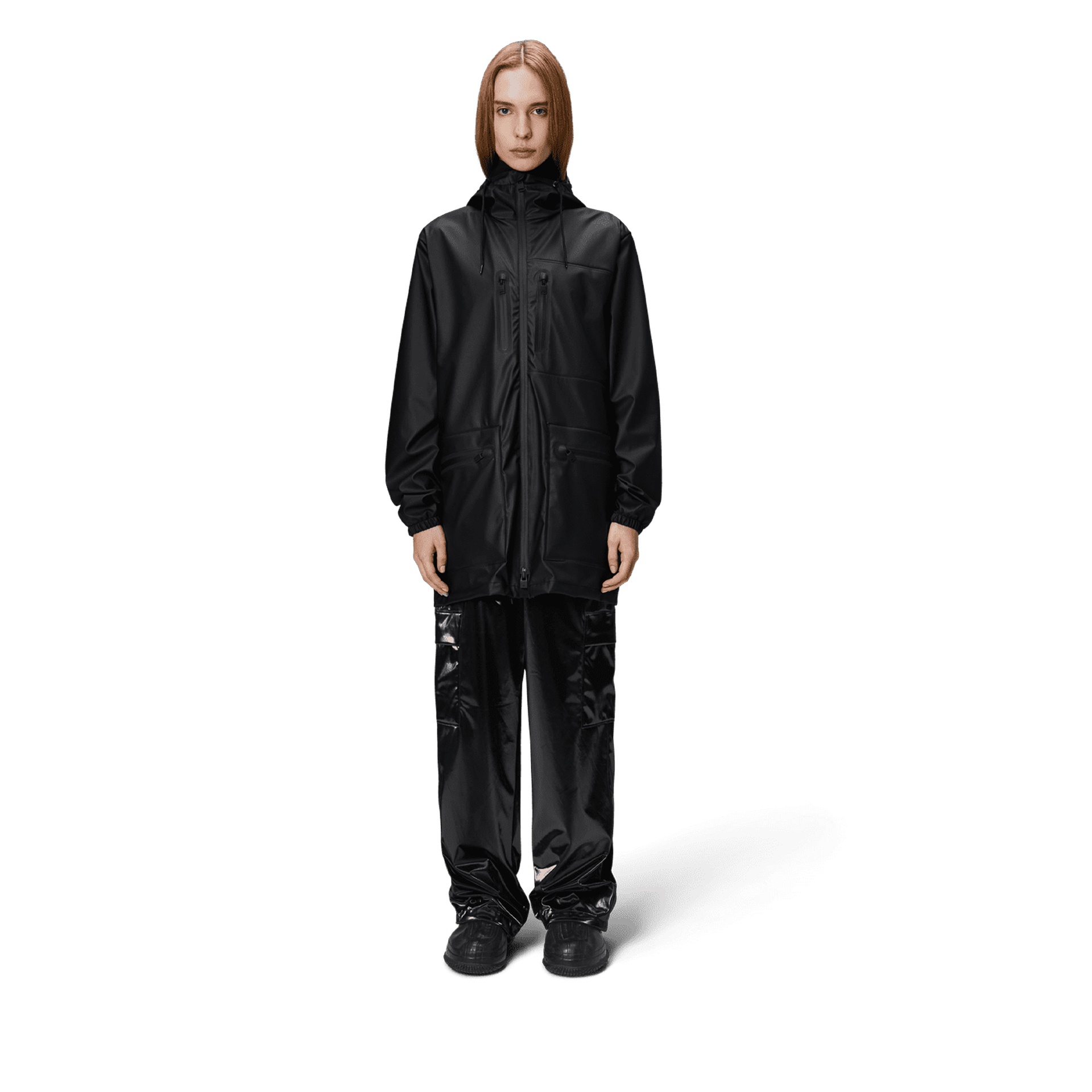 Kurtka unisex Rains Cargo Black