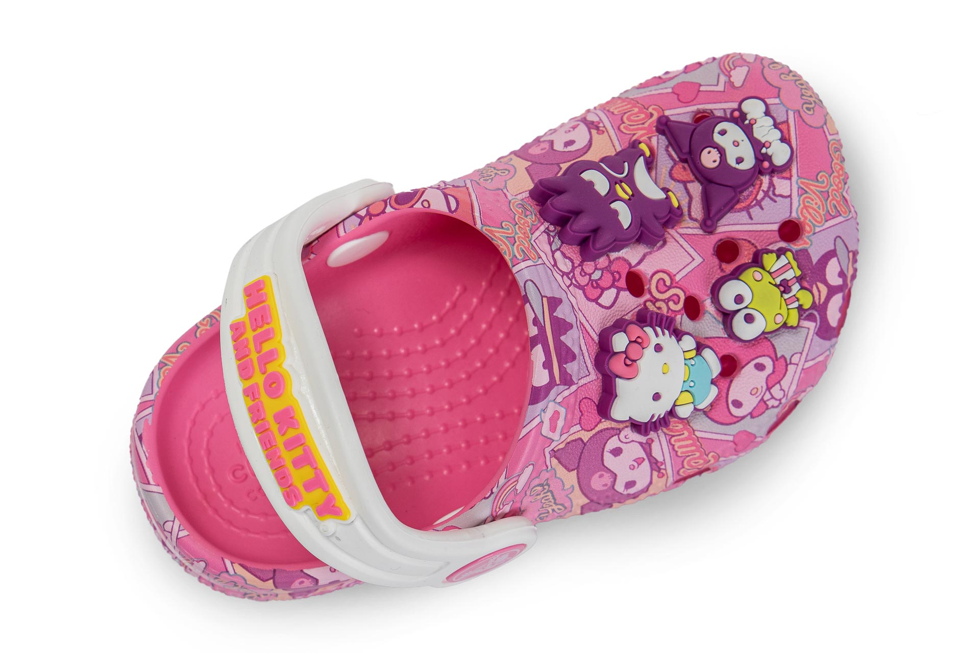 Klapki dziecięce Crocs Hello Kitty Clog 208025-680
