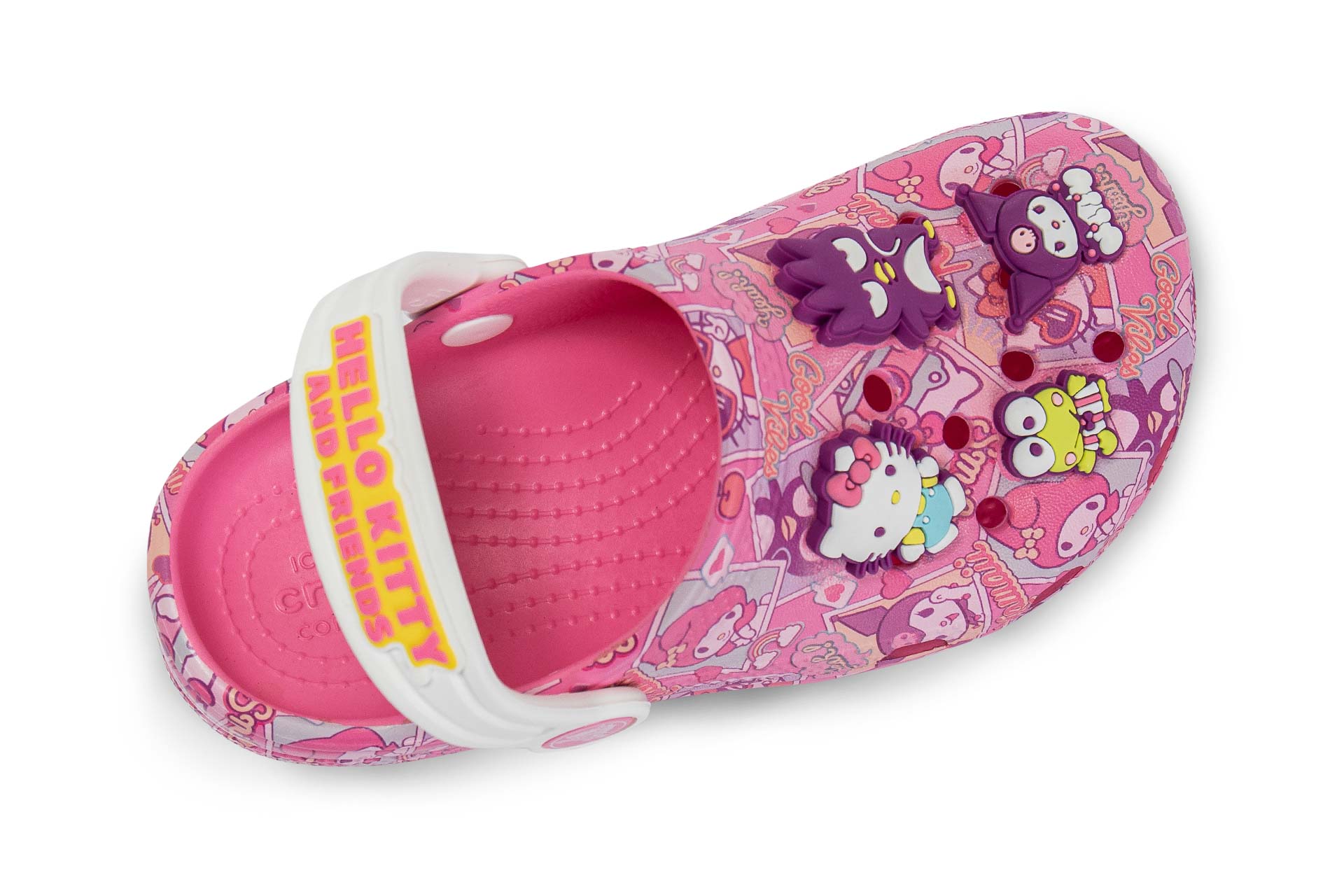 Klapki dziecięce Crocs Hello Kitty Clog 208103-680