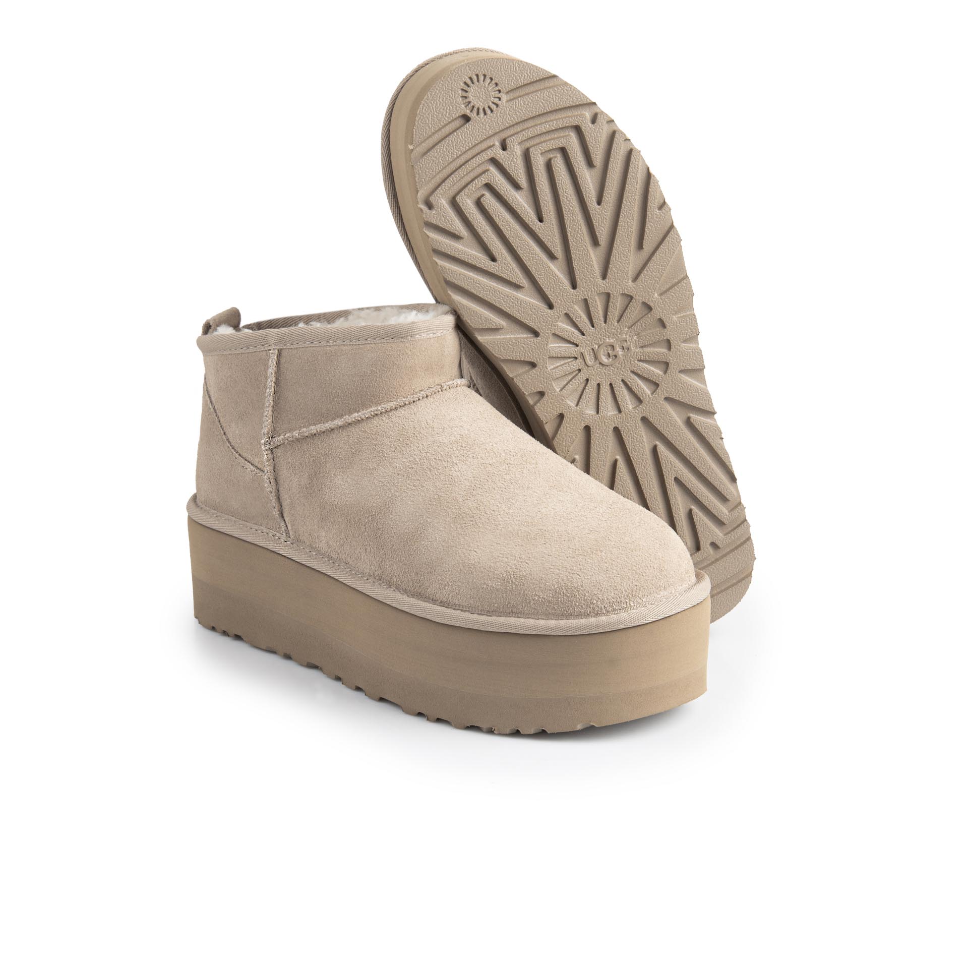 Botki damskie Ugg Classic Ultra Mini Platform 