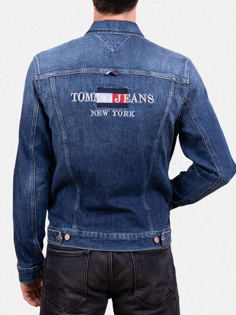 Kurtka jeansowa męska Tommy Hilfiger DM0DM10841-1BK