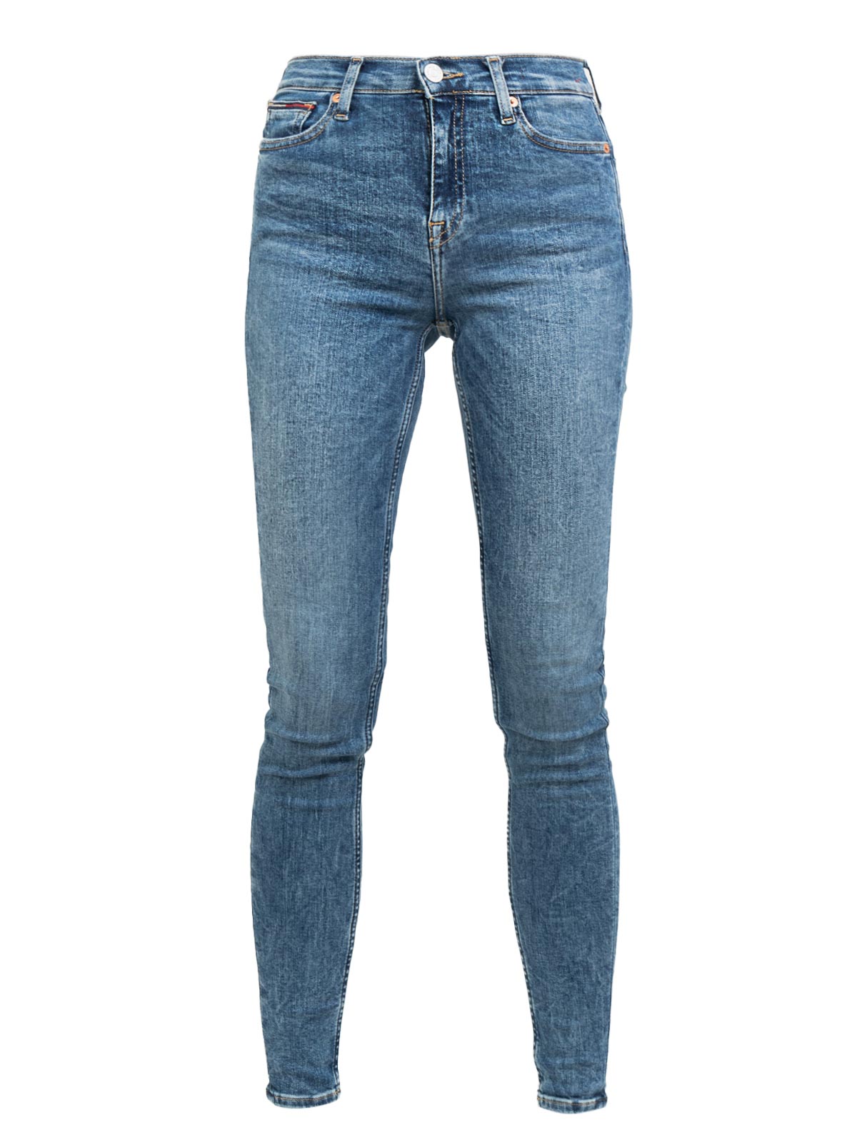 Spodnie jeansowe Tommy Hilfiger Sylvia DW0DW12401-1BK