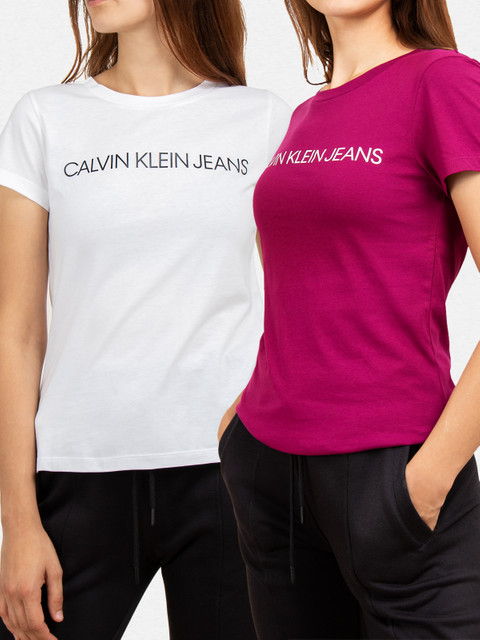 Koszulki damskie Calvin Klein 2pak J20J216466-VWS S