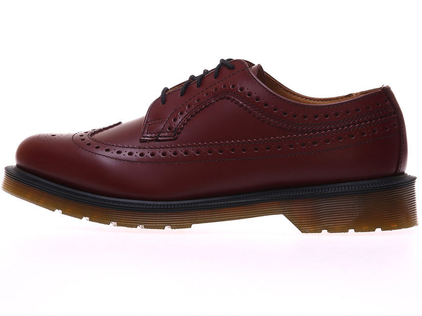 Dr.Martens Cherry Red Smooth Brogues 3989 - 13844600