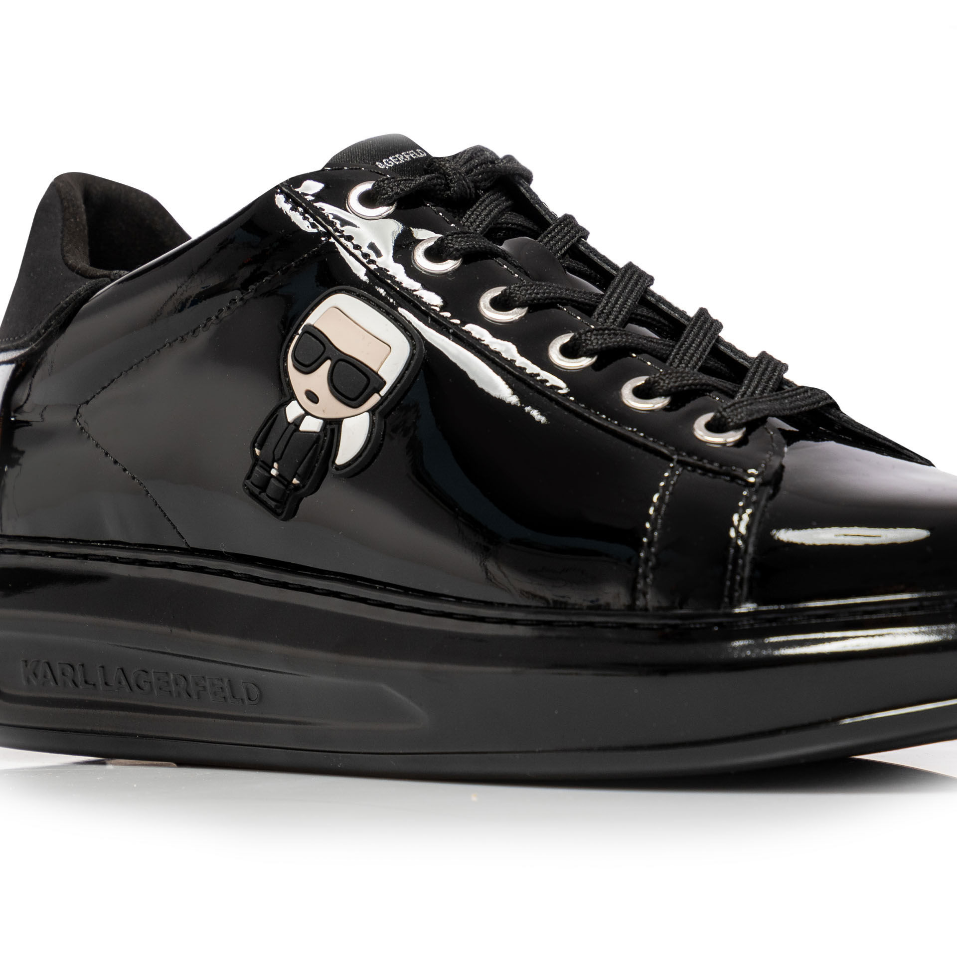 Sneakersy damskie Karl Lagerfeld Kapri Ikon ShineLo 