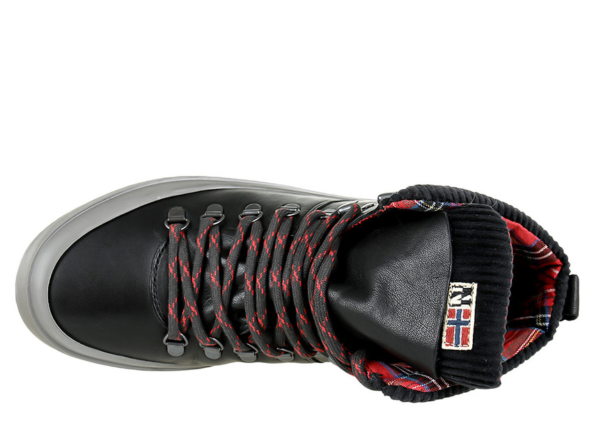 Sneakersy Napapijri Mid Black NA4DZI-041 45