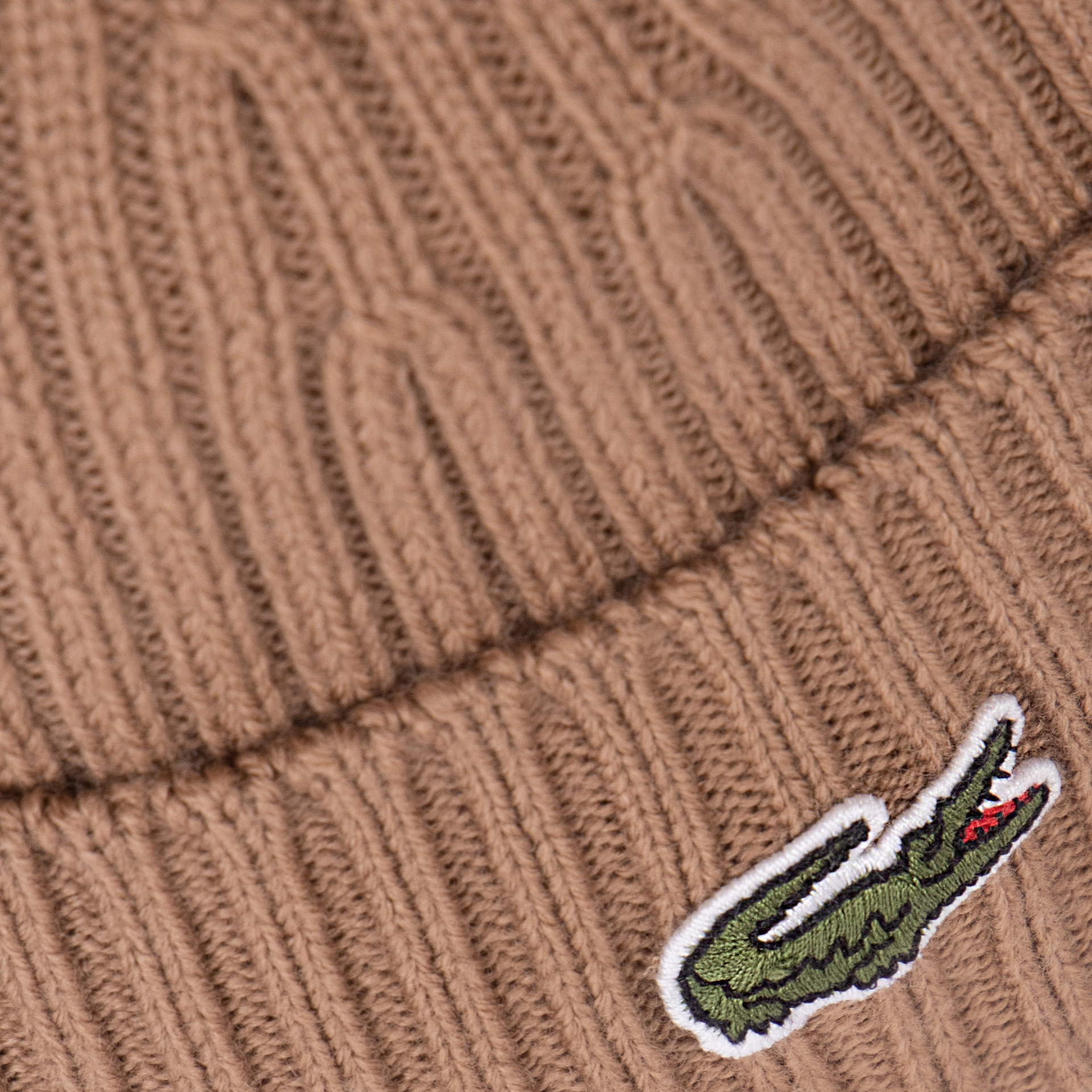 Czapka Lacoste Beanie Rib Knit 