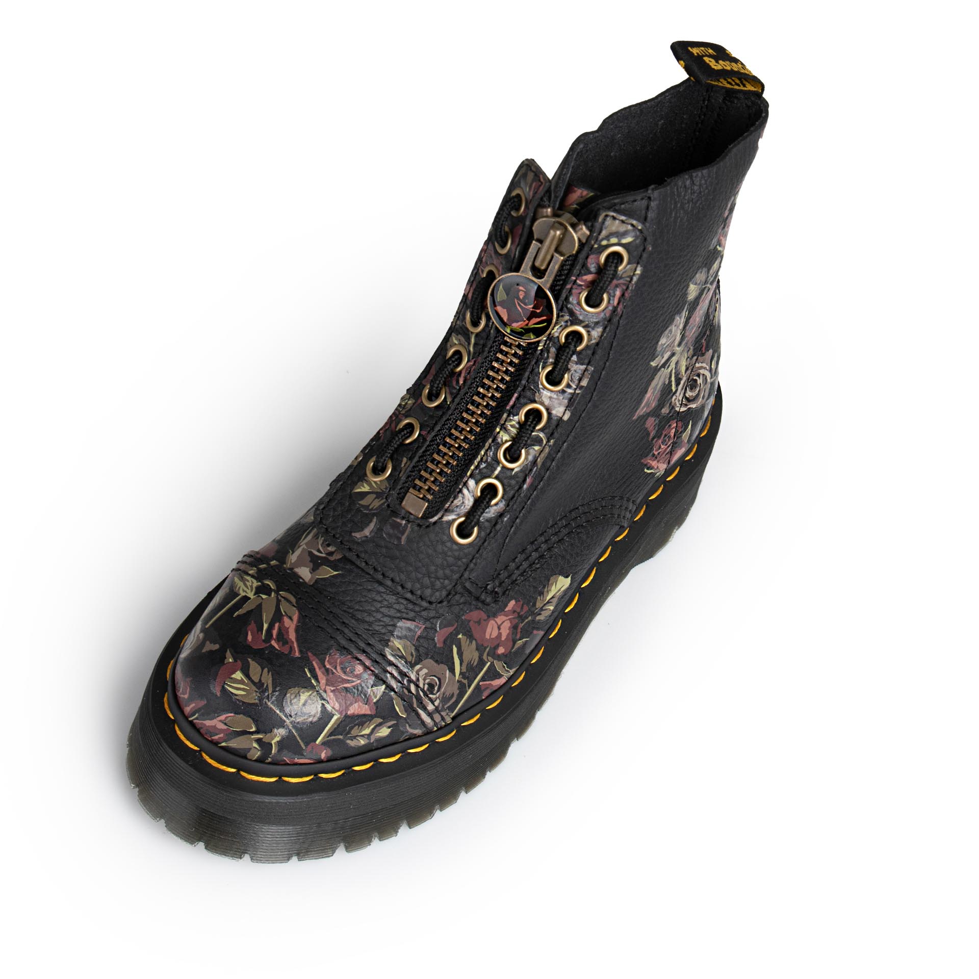 Buty Dr. Martens Decayed Roses Classic Tumbled Nappa