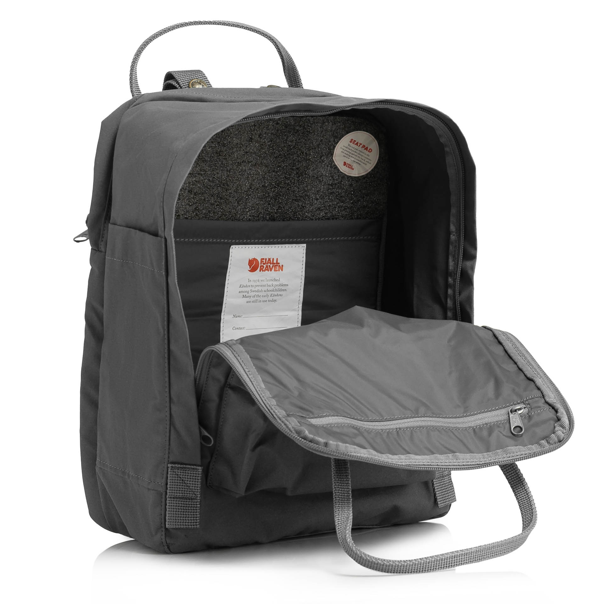 Plecak Fjallraven Kanken Laptop 13" Super Grey