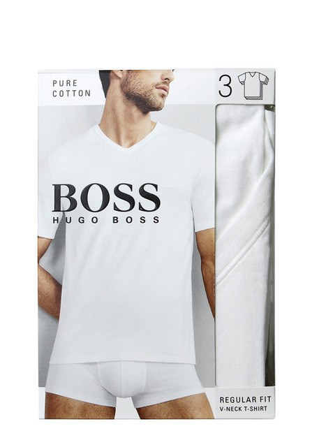 Koszulka męska Hugo Boss 3pak 50325389-100 XL