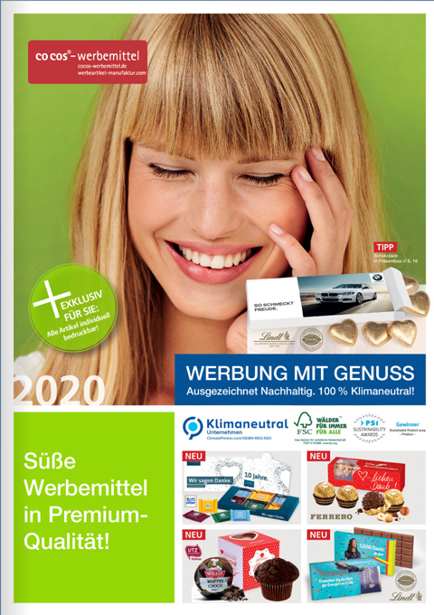 Suesse-Werbemittel-Blaetterkatalogtitel