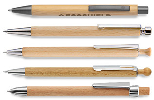 Holz-Kugelschreiber, Holzstifte, (99HOL)