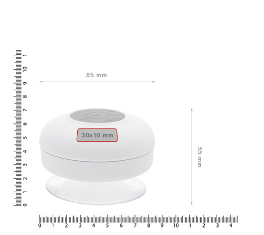 SPLASH (26SPL) Dusch-Radio und Bluetooth®-Lautsprecher