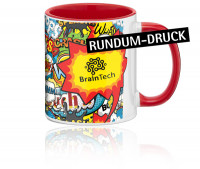 Kaffeebecher MUY mit Rundumdruck | Fotobecher von cocos-Werbemittel