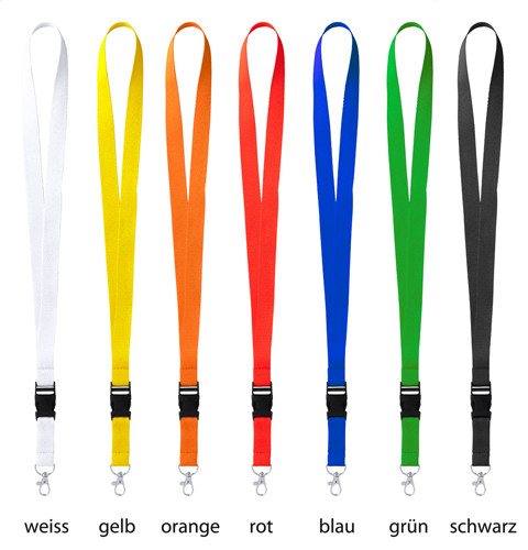 bedruckte Lanyards schnell ab Lager