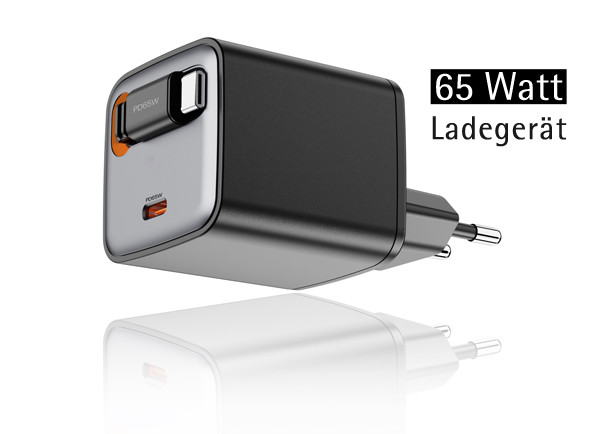 Superschnelles 65W Ladegerät