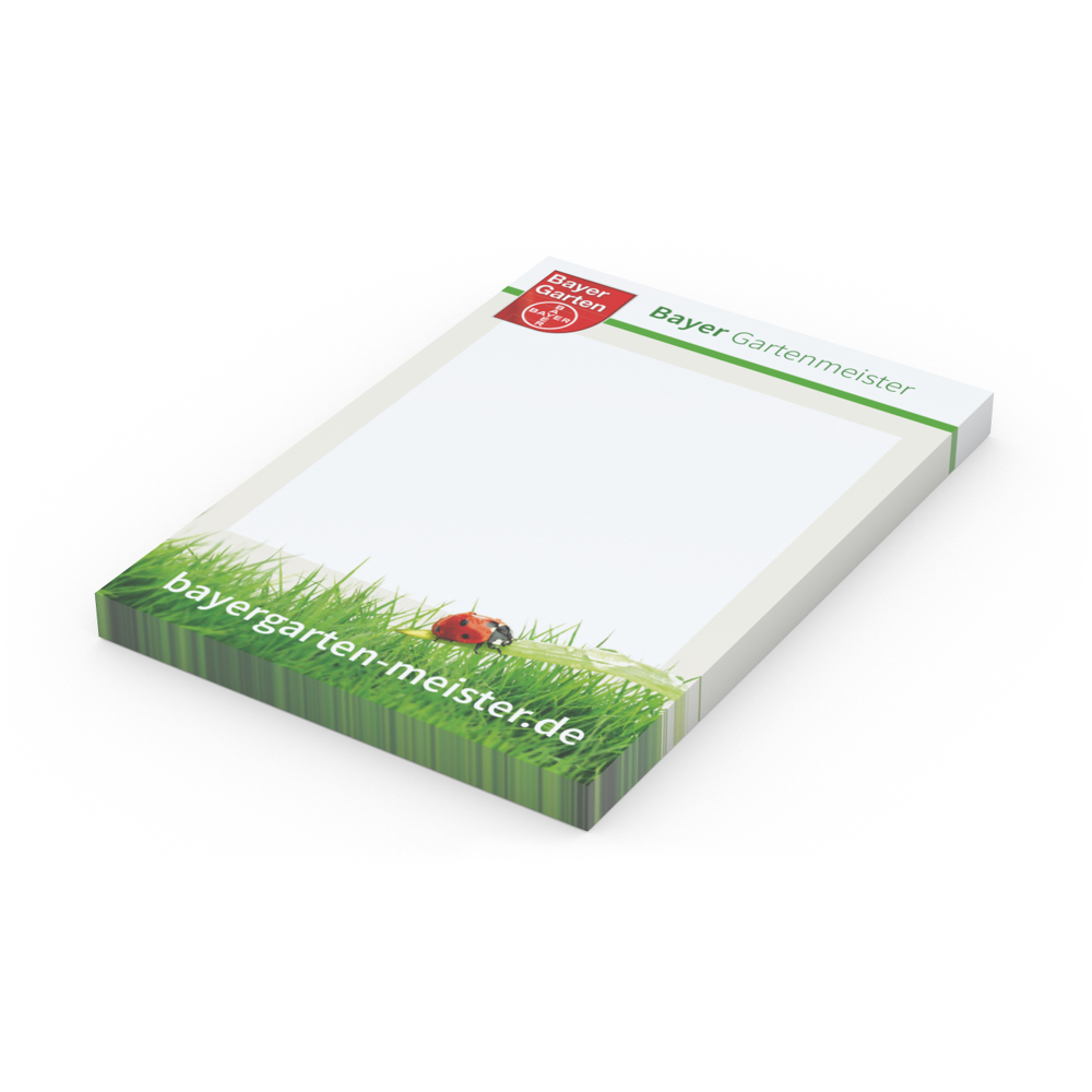 Haftnotizen Basic 50 individuell bedruckt