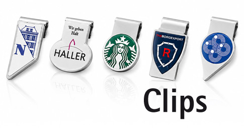 Dokumentenclips mit Ihrem Logo