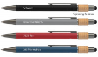 Reborn Spinner – Kugelschreiber, Touchpen und drehbarer Bambusspinner