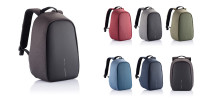 Anti-Diebstahl Rucksack mit Logo – Bobby Hero Small aus rPET